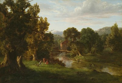 Vanha mylly tekijältä George Inness