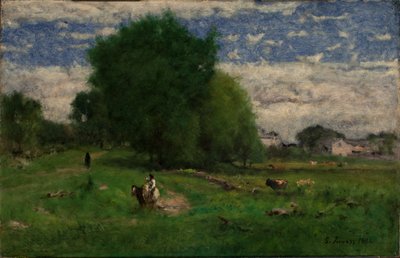 Tie kylään, Milton tekijältä George Inness