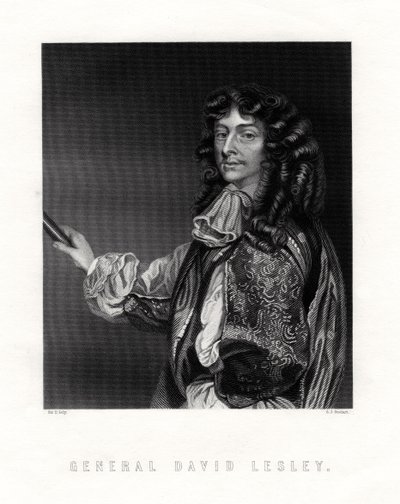 David Leslie, Lord Newark, ratsuväen upseeri ja kenraali Englannin sisällissodassa 1800-luvulla tekijältä George J. Stodart