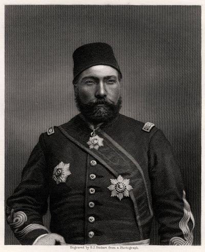 Osman Nuri Pasha, Ottomaanien valtakunnan marsalkka, 1800-luku tekijältä George J. Stodart