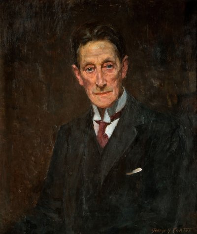 Sir Johnston Forbes-Robertsonin muotokuva, 1900-1925. tekijältä George James Coates