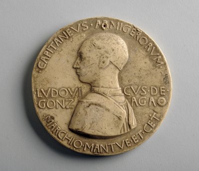 Kipsinen medaljonki tekijältä George James Frampton