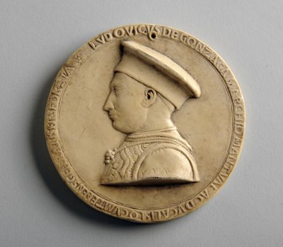 Kipsi medaljonki (kipsi) tekijältä George James Frampton