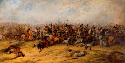 Conflict at the Guns, Balaclava, 1854. tekijältä George Jones