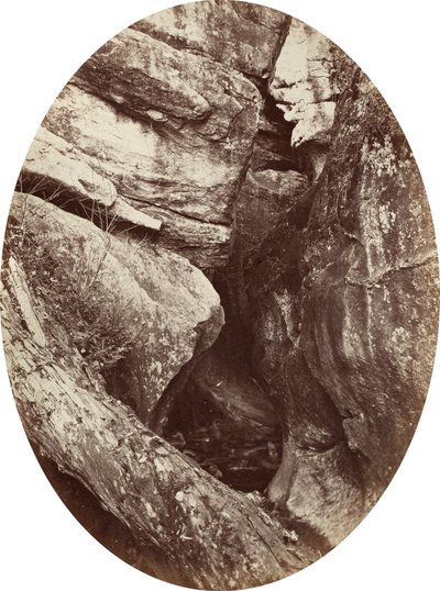Vesiputous lähellä Williams Collegea, n. 1870. tekijältä George K Warren