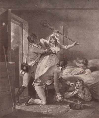 "Recruit Deserted", 1791 1909 tekijältä George Keating