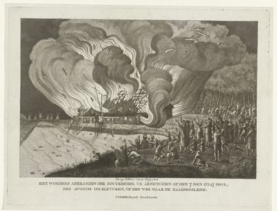Tuli suolaketjussa Arnemuidenissa 7.7.1802 tekijältä George Kockers