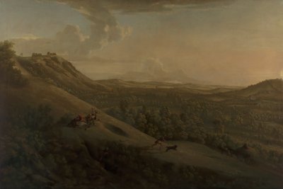 Box Hill, Surrey, Dorkingin kanssa kaukana tekijältä George Lambert