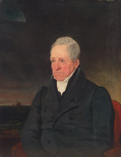 William Curlingin muotokuva, Esq., 1828 tekijältä George Lance