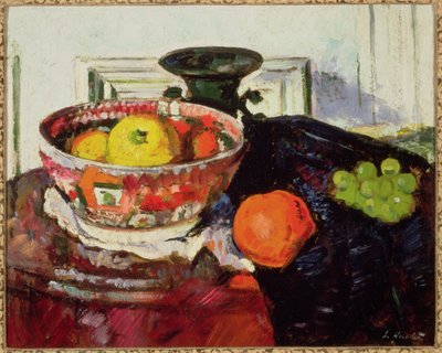 Asetelma - kiinalainen kulho tekijältä George Leslie Hunter