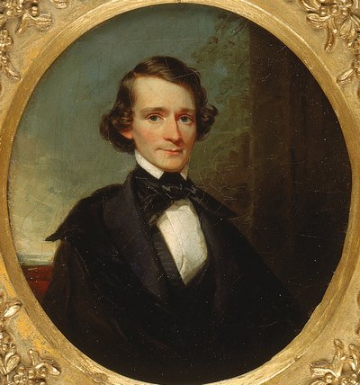 New Yorkin herrasmiehen muotokuva, n. 1840. tekijältä George Linen