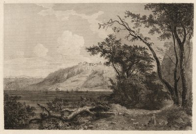 Näkymä Nemi-järvelle tekijältä George Loring Brown