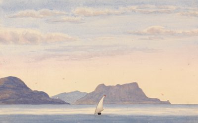 Cabrita Point - Gibraltarin kallio tekijältä George Lothian Hall