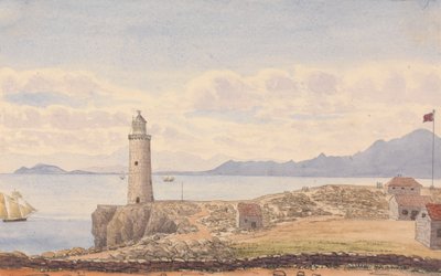 Europa Lighthouse, Ceuta, Espanja tekijältä George Lothian Hall