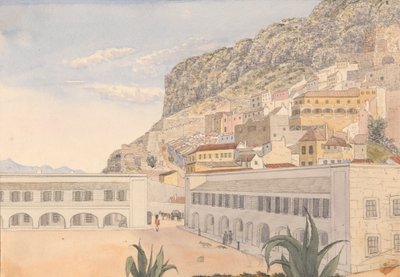 Alojamentos do oficial e quartéis da casamata, Gibraltar Finlandês tekijältä George Lothian Hall
