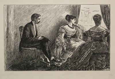 Valkoinen kamelia, 1868. tekijältä George Louis Palmella Busson Du Maurier