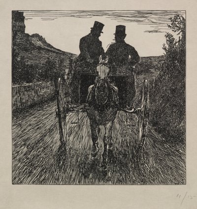 Miksi Pifflers menetti paluuottelunsa, 1865. tekijältä George Louis Palmella Busson Du Maurier