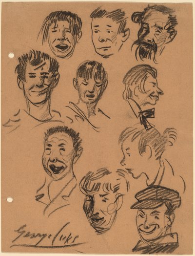 Kymmenen päätä tekijältä George Luks