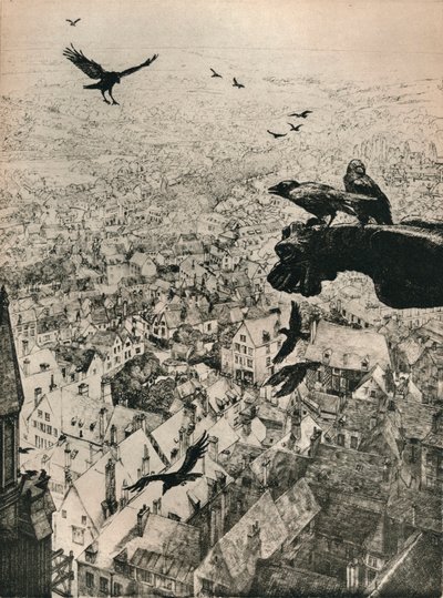 "The Jackdaws of Chartres", 1917 tekijältä George Marples
