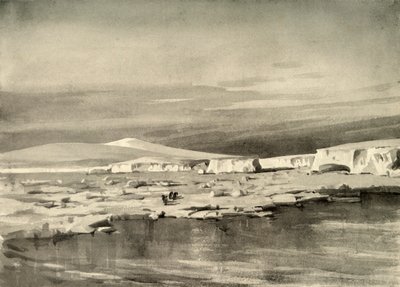 Bay of Whales tai Balloon Bight, c1908, 1909. tekijältä George Marston