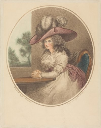 Anne Ward Morland (Delia kaupungissa) tekijältä George Morland
