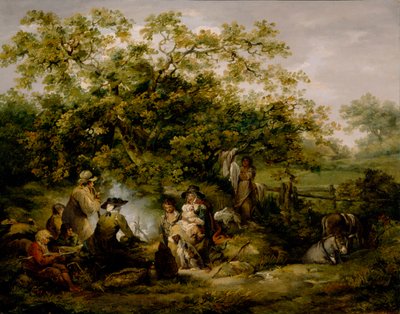 Mustalaisten leiri tekijältä George Morland