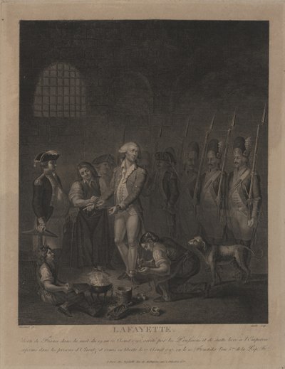 Lafayette Olomoucin vankilassa tekijältä George Morland