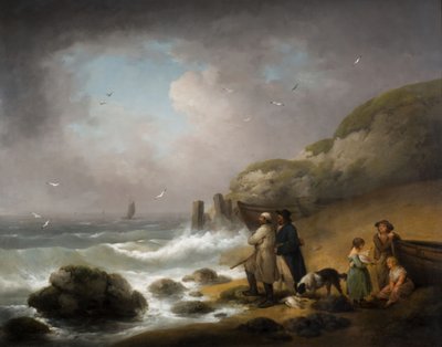 Merilintujen ammunta, 1795. tekijältä George Morland