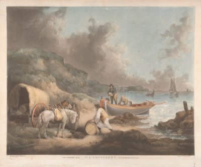 Salakuljettajat tekijältä George Morland