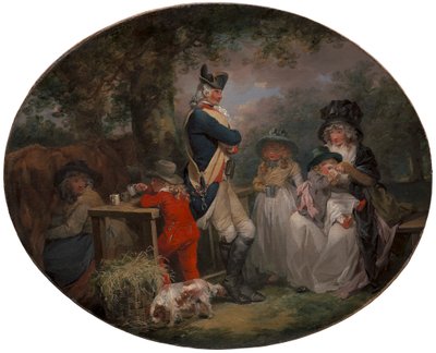 St. Jamesin puisto tekijältä George Morland