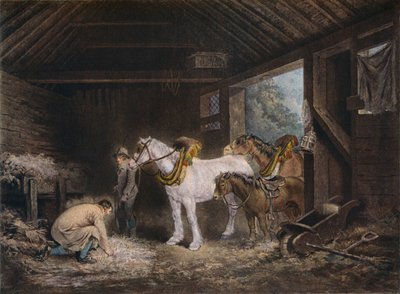 Maanviljelijöiden talli, 1791 1901 tekijältä George Morland