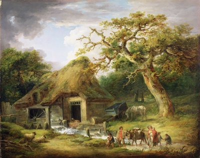 Vanha vesimylly tekijältä George Morland