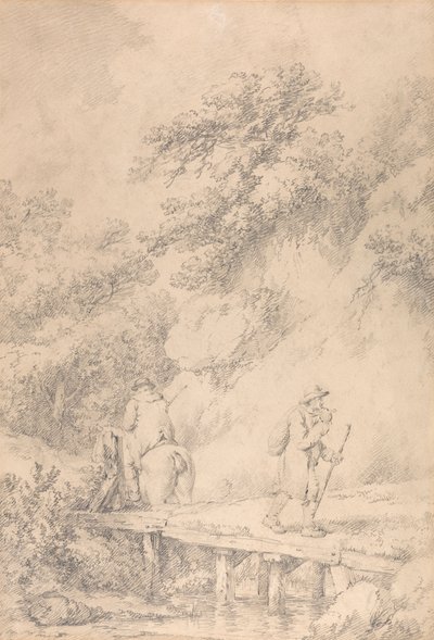 Kaksi miestä maantiellä tekijältä George Morland
