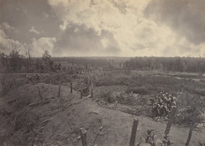 Battle Field of Atlanta, Georgia, 22. heinäkuuta 1864 nro 2, 1860-luku. tekijältä George N. Barnard