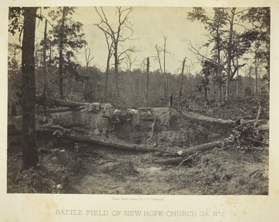 New Hope Churchin taistelukenttä, GA, nro 2. tekijältä George N. Barnard