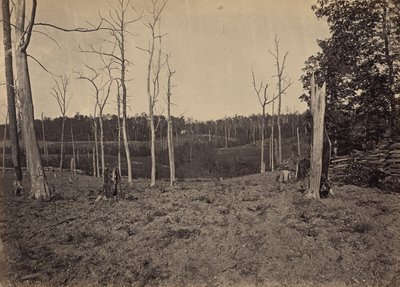 Resaccan taistelukenttä, Georgia, nro 1. tekijältä George N. Barnard