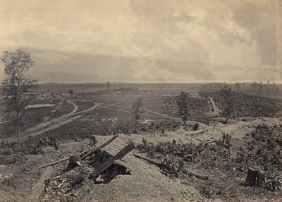 Resacan taistelukenttä, Georgia, nro 4 tekijältä George N. Barnard