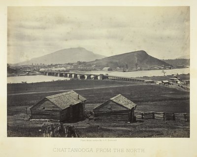 Chattanooga pohjoisesta, 1864. tekijältä George N. Barnard