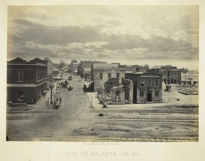 City of Atlanta, GA, nro 2, 1866. tekijältä George N. Barnard