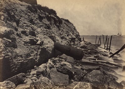 Fort Sumter ulkoapäin tekijältä George N. Barnard