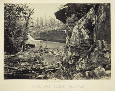 Lu-La Lake Lookout Mountain tekijältä George N. Barnard