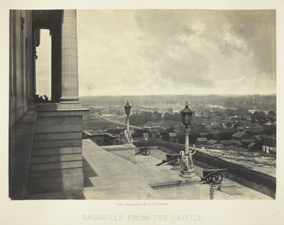 Nashville Capitolilta tekijältä George N. Barnard