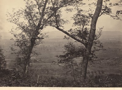Orchard Knob Mission Ridgeltä,1864-1866 (kuva) tekijältä George N. Barnard