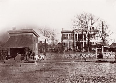 Provost Marshalsin päämaja, Chattanooga, n. 1864. tekijältä George N. Barnard