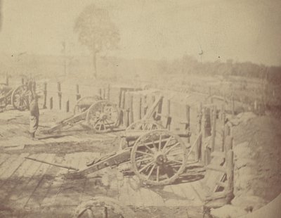 Rebel Works in Front of Atlanta, Georgia, nro 2, 1864. tekijältä George N. Barnard