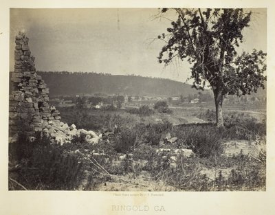 Ringold, GA tekijältä George N. Barnard