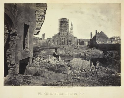 Rauniot Charlestonissa, S.C.:ssä, 186566. tekijältä George N. Barnard