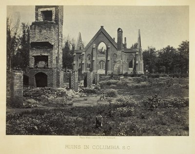 Rauniot Columbiassa, S.C. tekijältä George N. Barnard