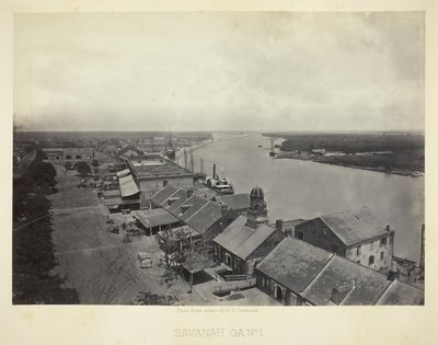 Savannah, GA, nro 1, 1866. tekijältä George N. Barnard