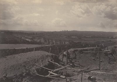 South Bank of the Chattahoochie, Georgia, 1860-luku. tekijältä George N. Barnard